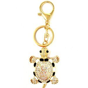 🆕💖NEW REALEASE Blk & White Turtle Butterfly Handbag Charm